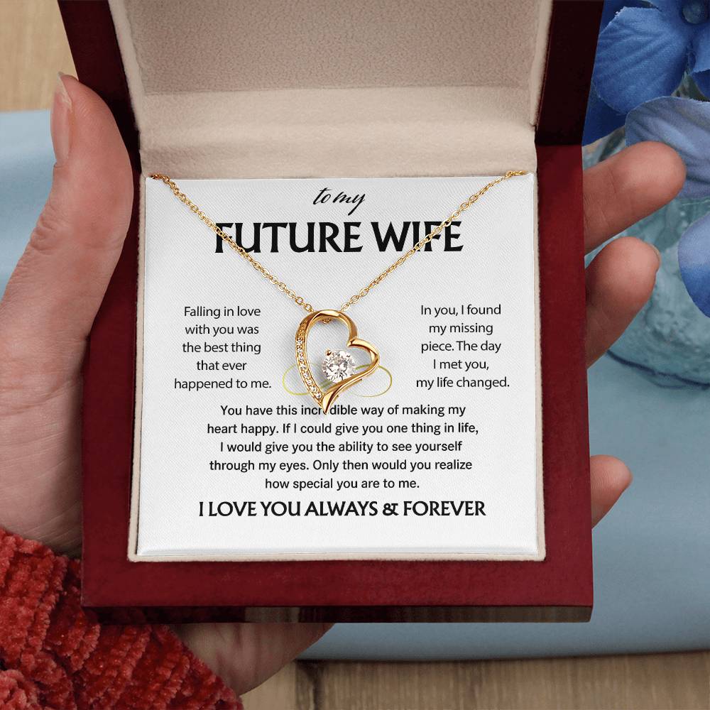 To My Future Wife, Forever Love Necklace 