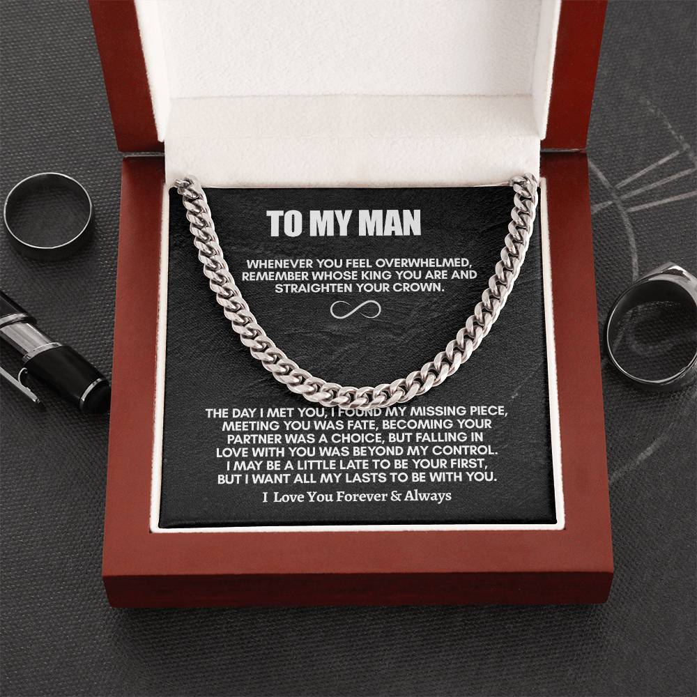 To My Son, Cuban Link Chain, The Day I Met You