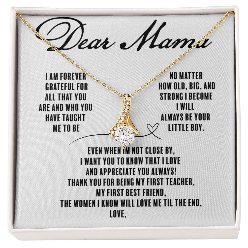 Dear Mama I Am Forever Grateful, Alluring Love Necklace