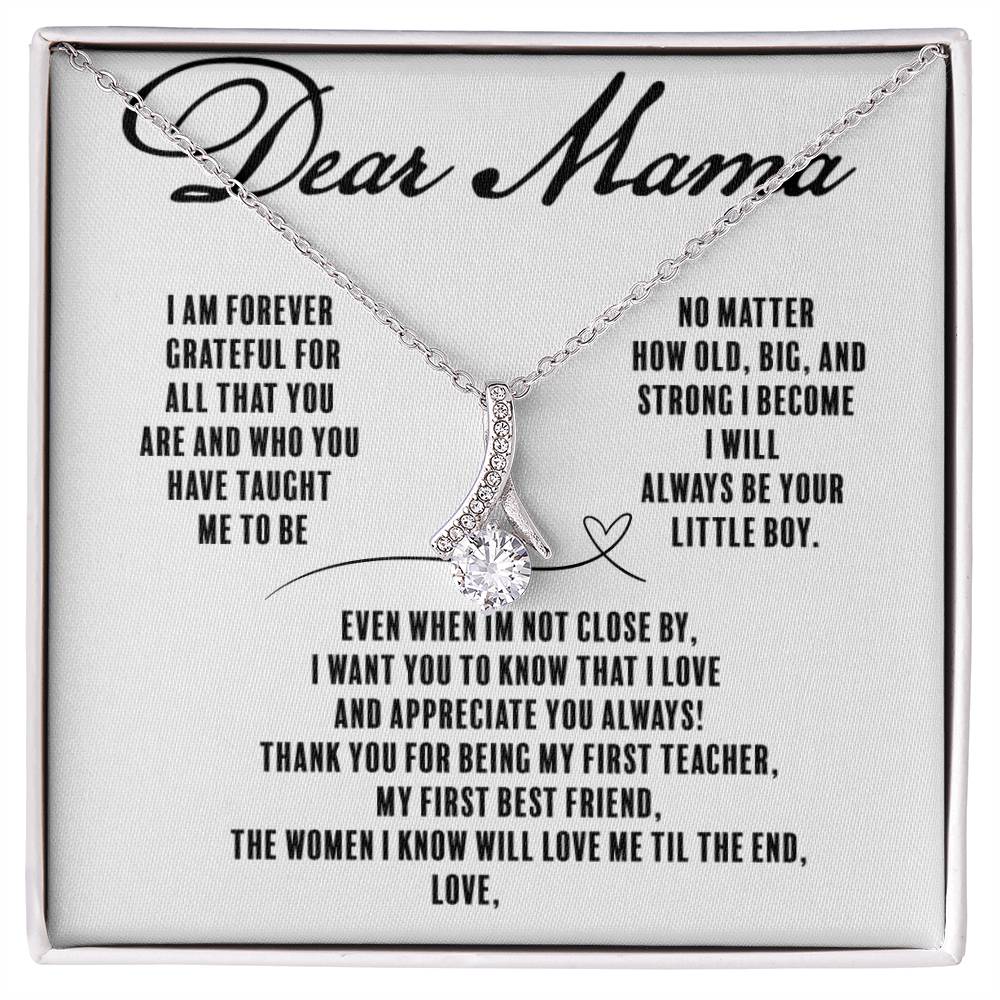 Dear Mama I Am Forever Grateful, Alluring Love Necklace