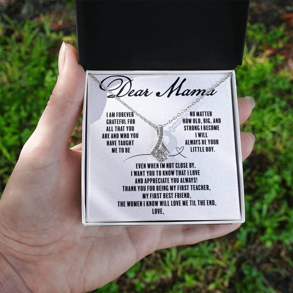 Dear Mama I Am Forever Grateful, Alluring Love Necklace