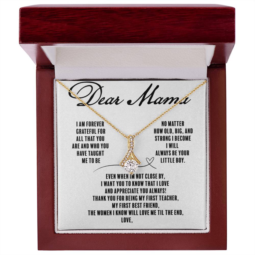 Dear Mama I Am Forever Grateful, Alluring Love Necklace