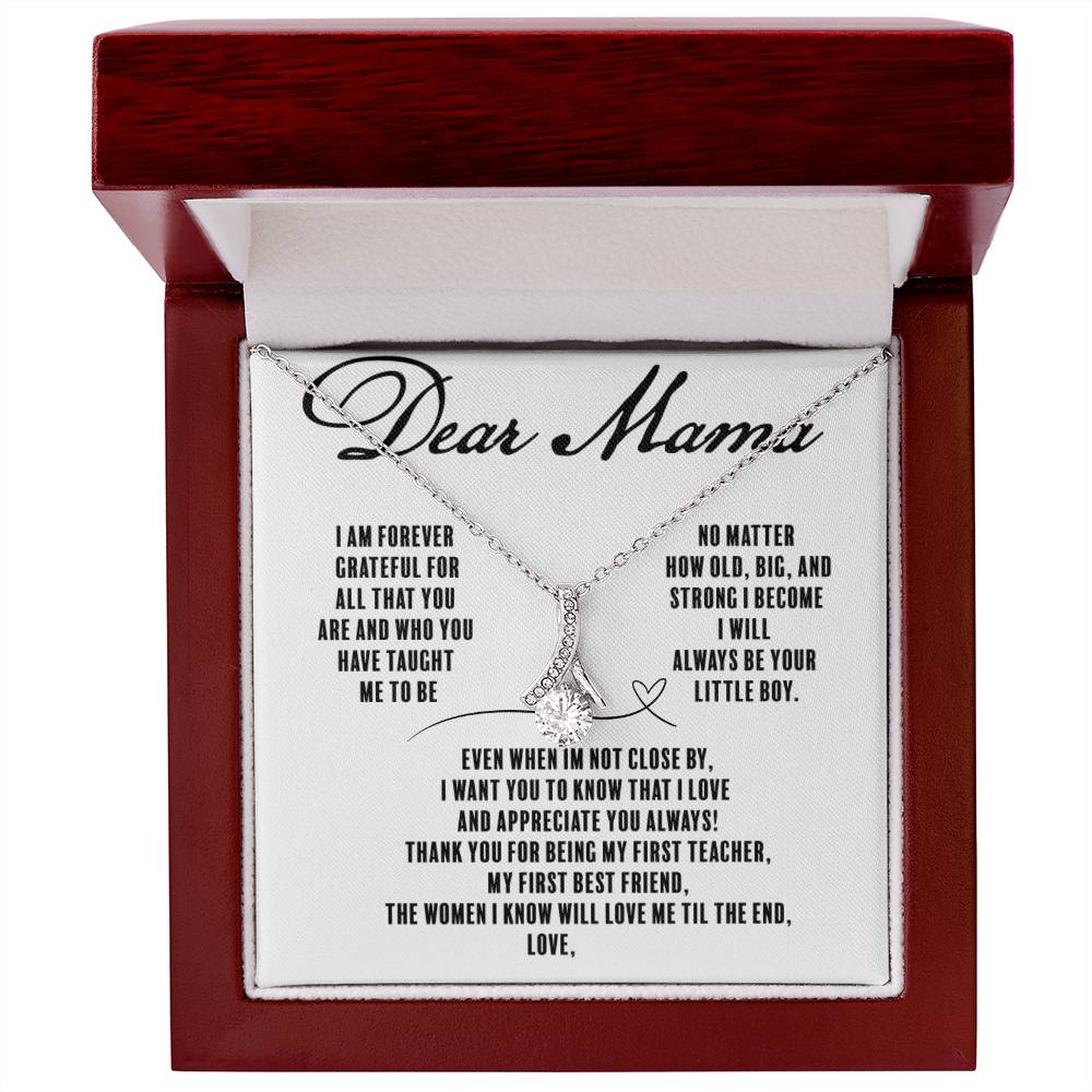 Dear Mama I Am Forever Grateful, Alluring Love Necklace