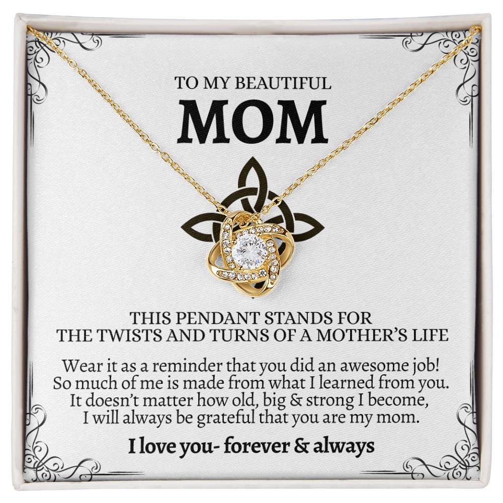 Twists Of A Mother's Life Interlocked Necklace