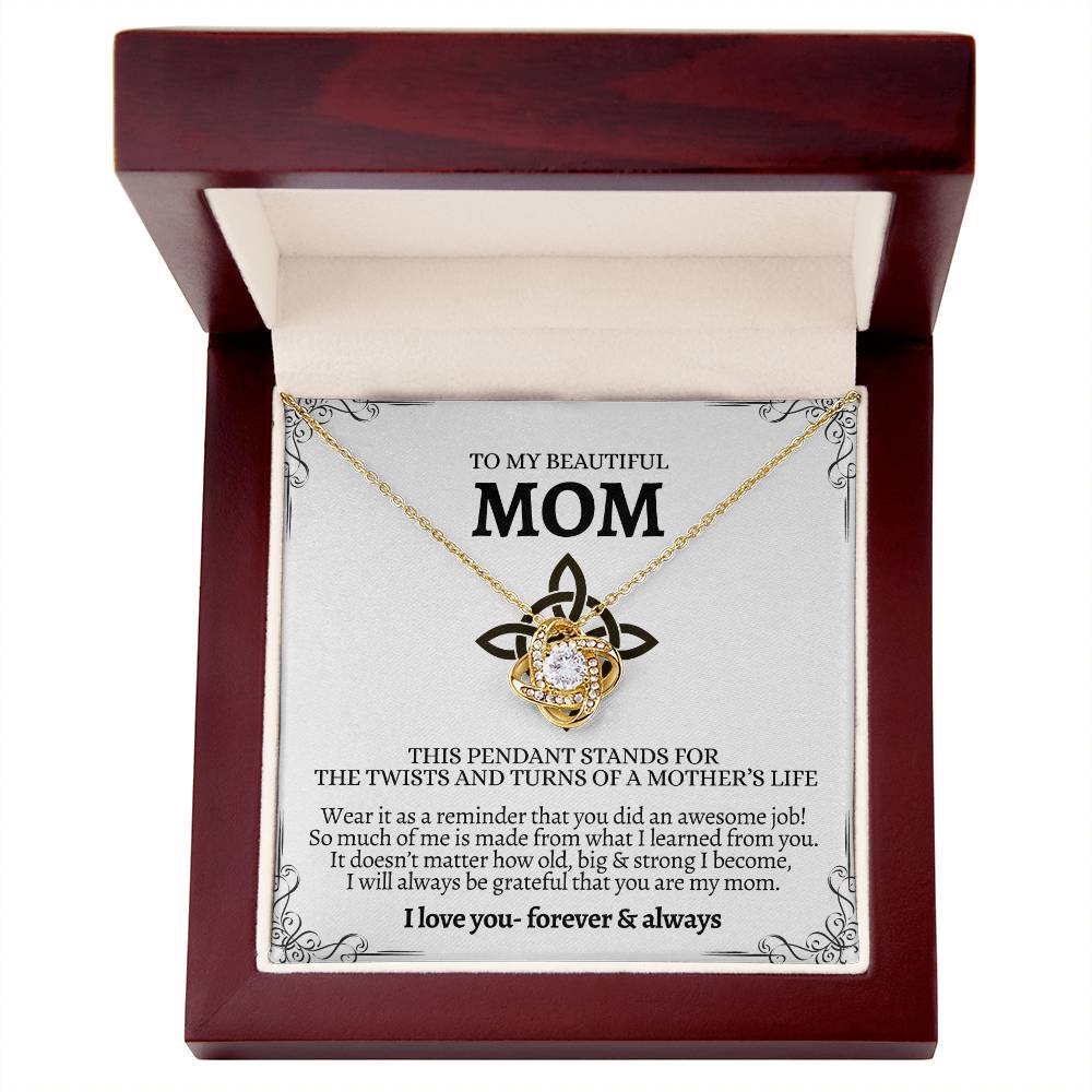 Twists Of A Mother's Life Interlocked Necklace