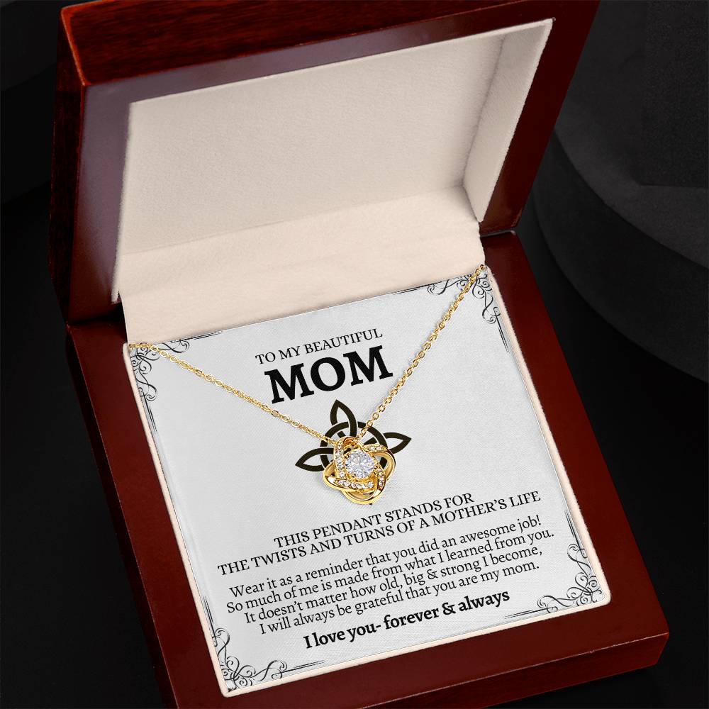 Twists Of A Mother's Life Interlocked Necklace