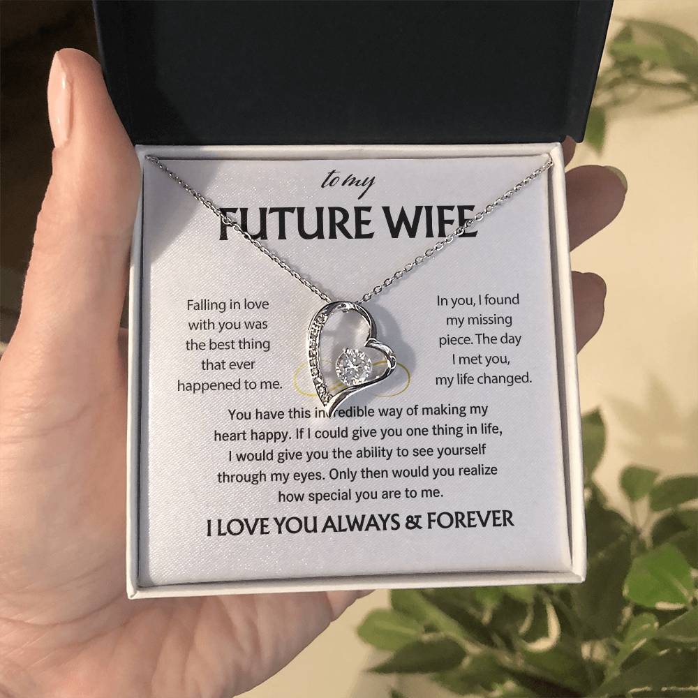 To My Future Wife, Forever Love Necklace 