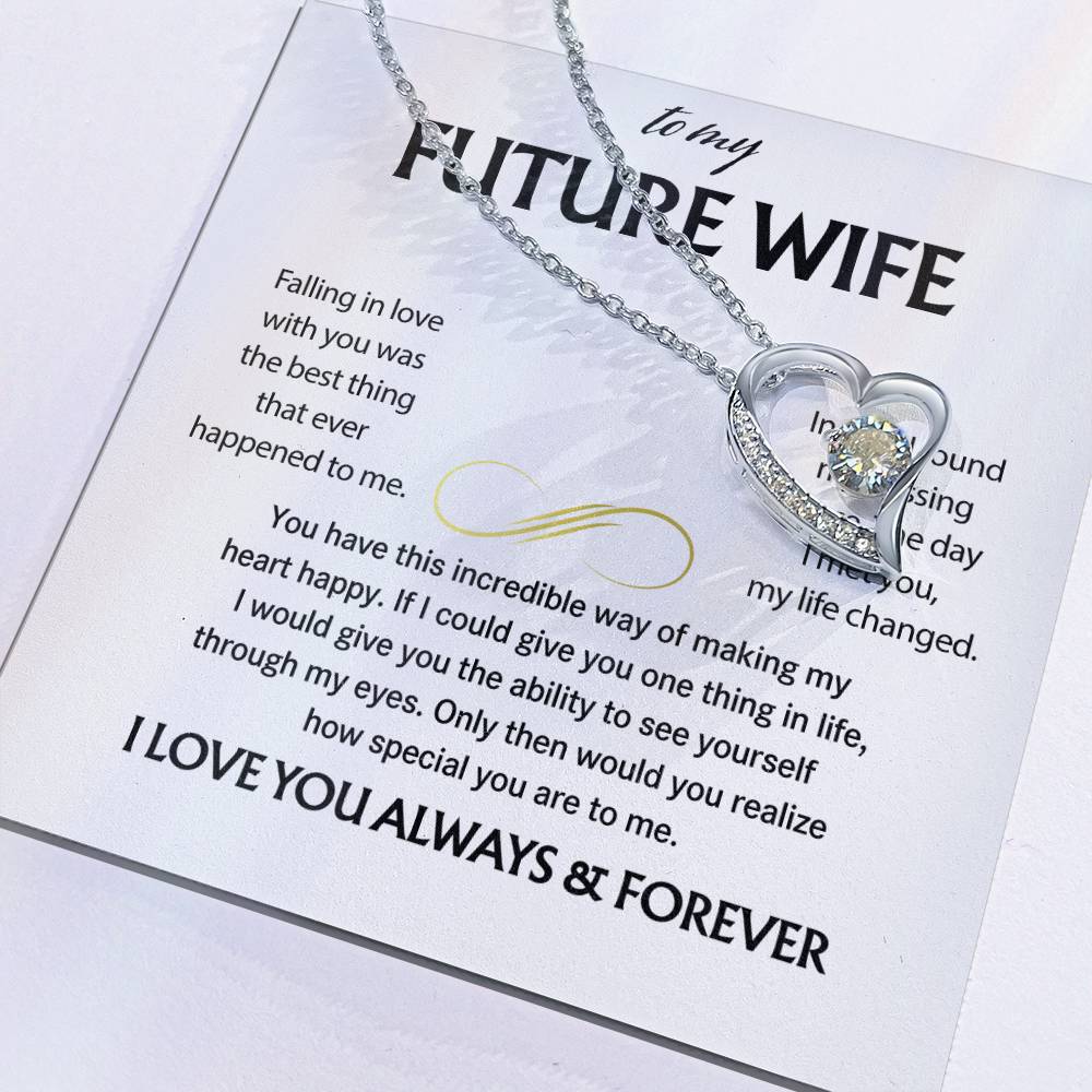 To My Future Wife, Forever Love Necklace 