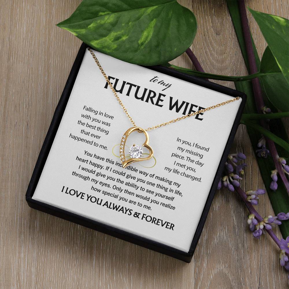 To My Future Wife, Forever Love Necklace 