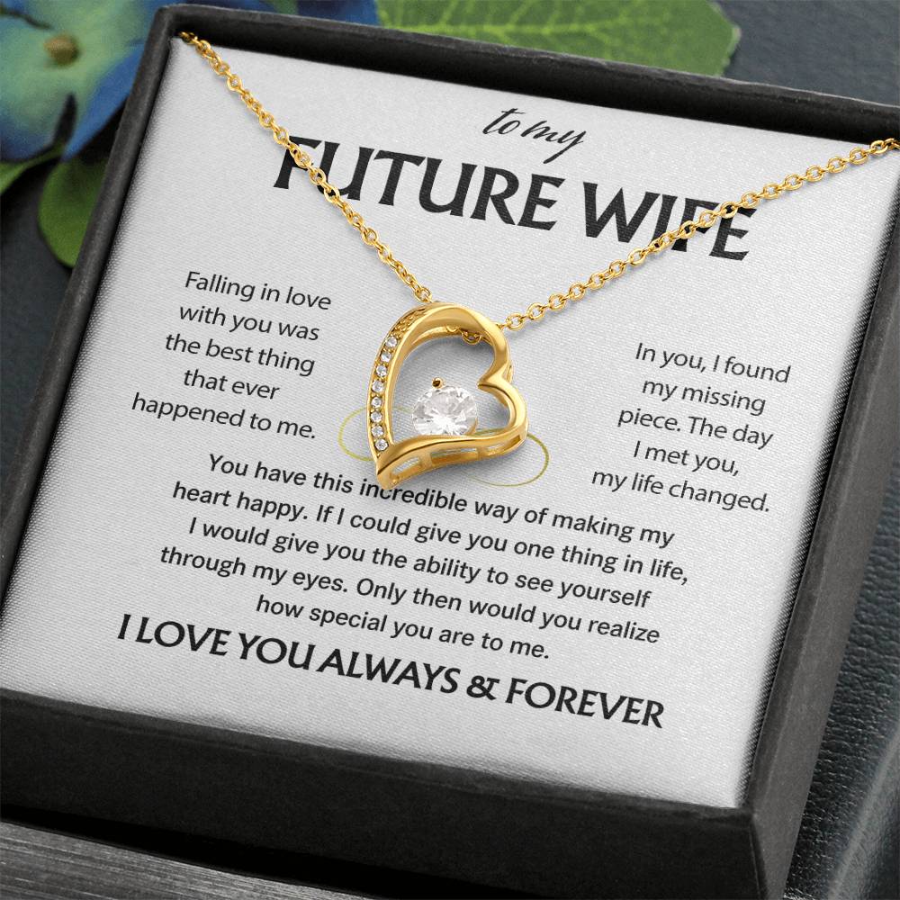 To My Future Wife, Forever Love Necklace 